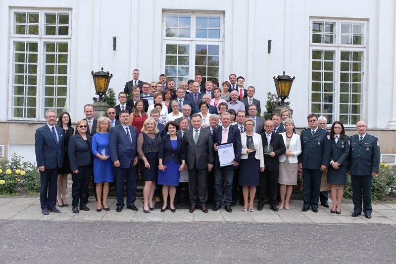 Laureaci Znaku Jakości Przyjazny Urząd 2015 spotkali się na uroczystości w Pałacu PAN w Jabłonnie
