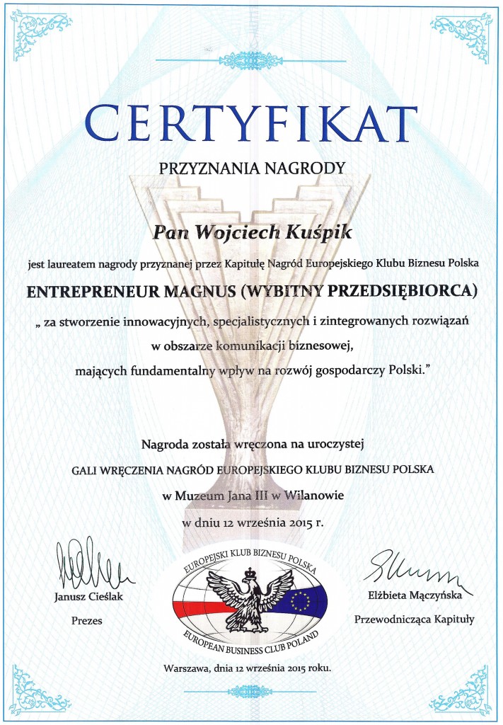 Certyfikaty Nagród EKB Polska 2015 005