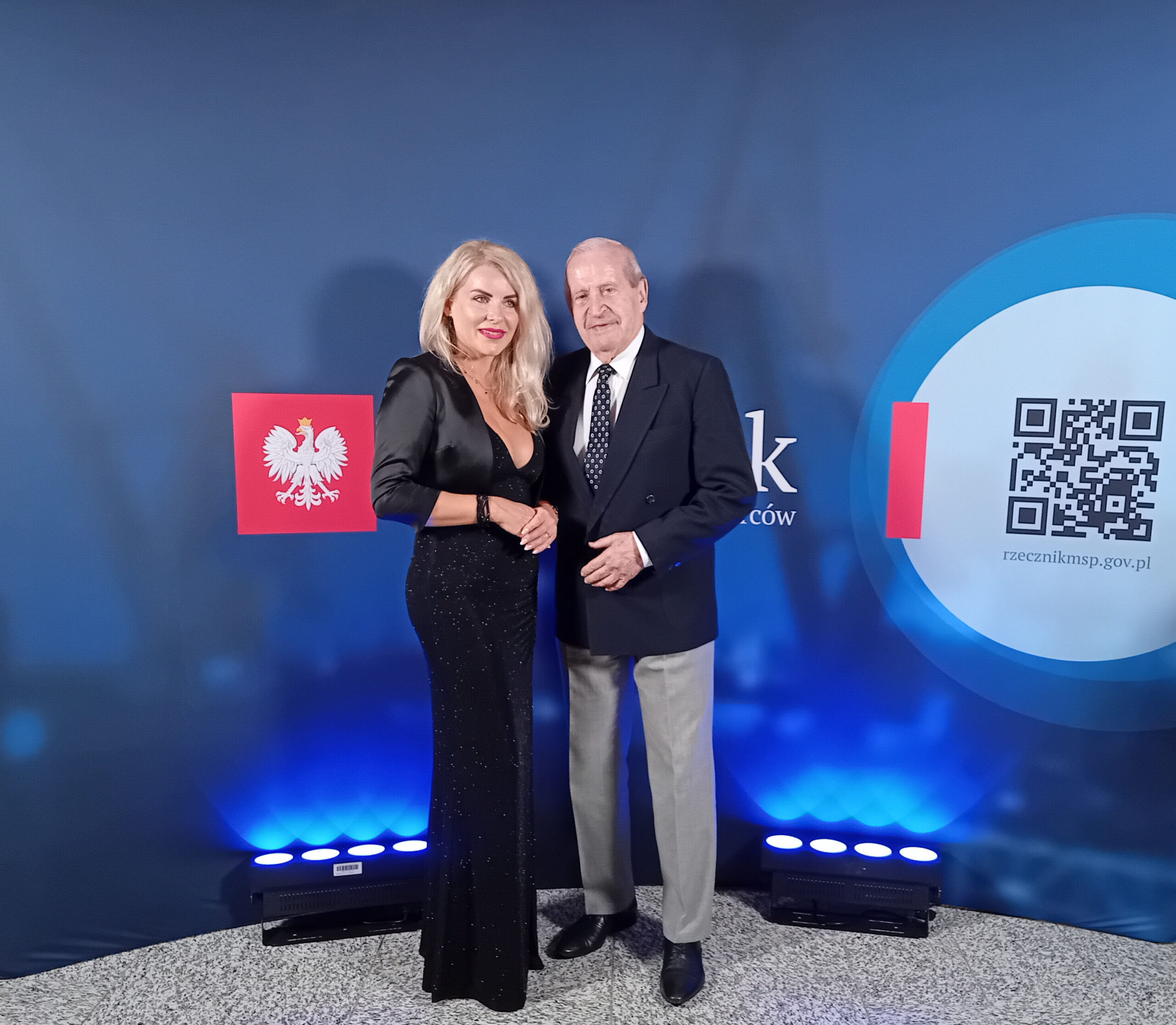 Pani Minister Agnieszka Majewska, Rzecznik Małych i Średnich Przedsiębiorców i Pan Janusz Cieślak, Prezes Europejskiego Klubu Biznesu Polska.