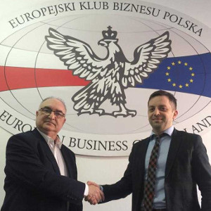 Meeting of the Vice President of the Board of EKB Polska with a member of the Board of the Ukrainian law firm "EVERLEGAL".